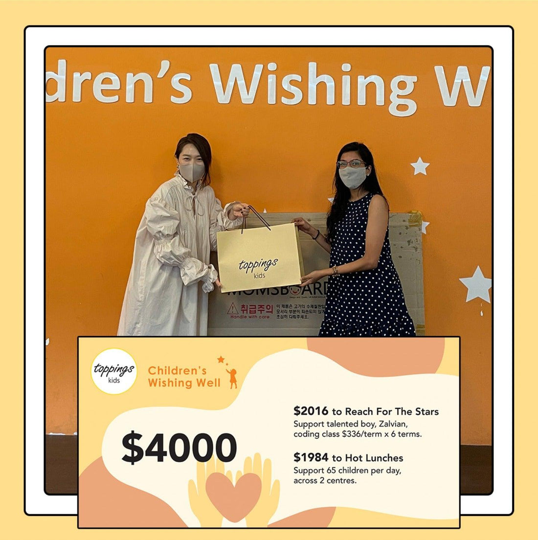 ToppingsKids 4th Anniversary with Children's Wishing Well - ToppingsKids