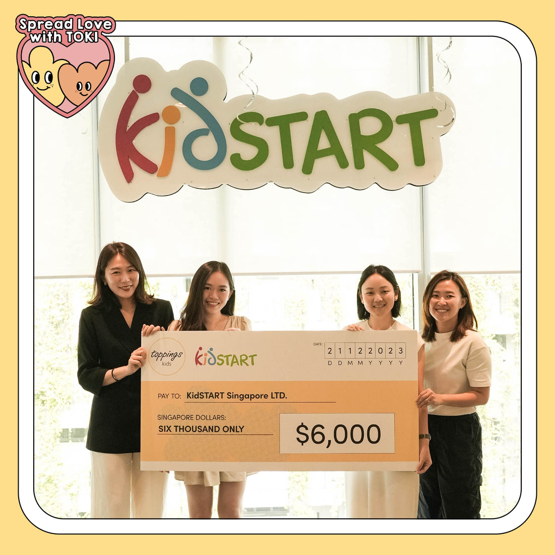 ToppingsKids 6th Anniversary with KidSTART!