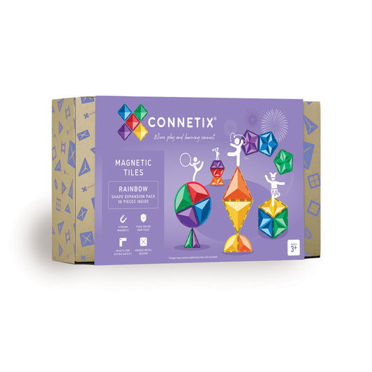 36 Piece Rainbow Shape Expansion Pack