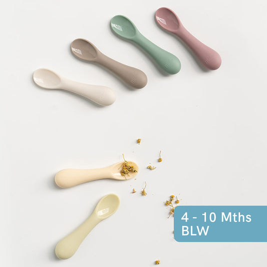 Silicone Baby Spoon (2EA Set with case)