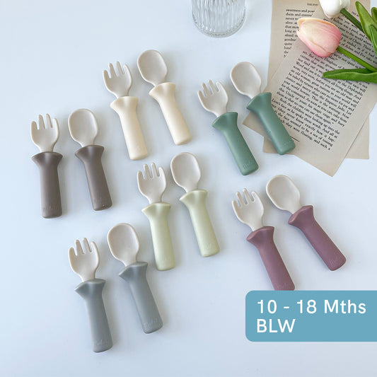 Silicone Spoon/Fork Set