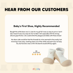 Attipas - Baby Shoes (See Through Bear)