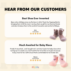 Attipas - Baby Shoes (See Through Bear)
