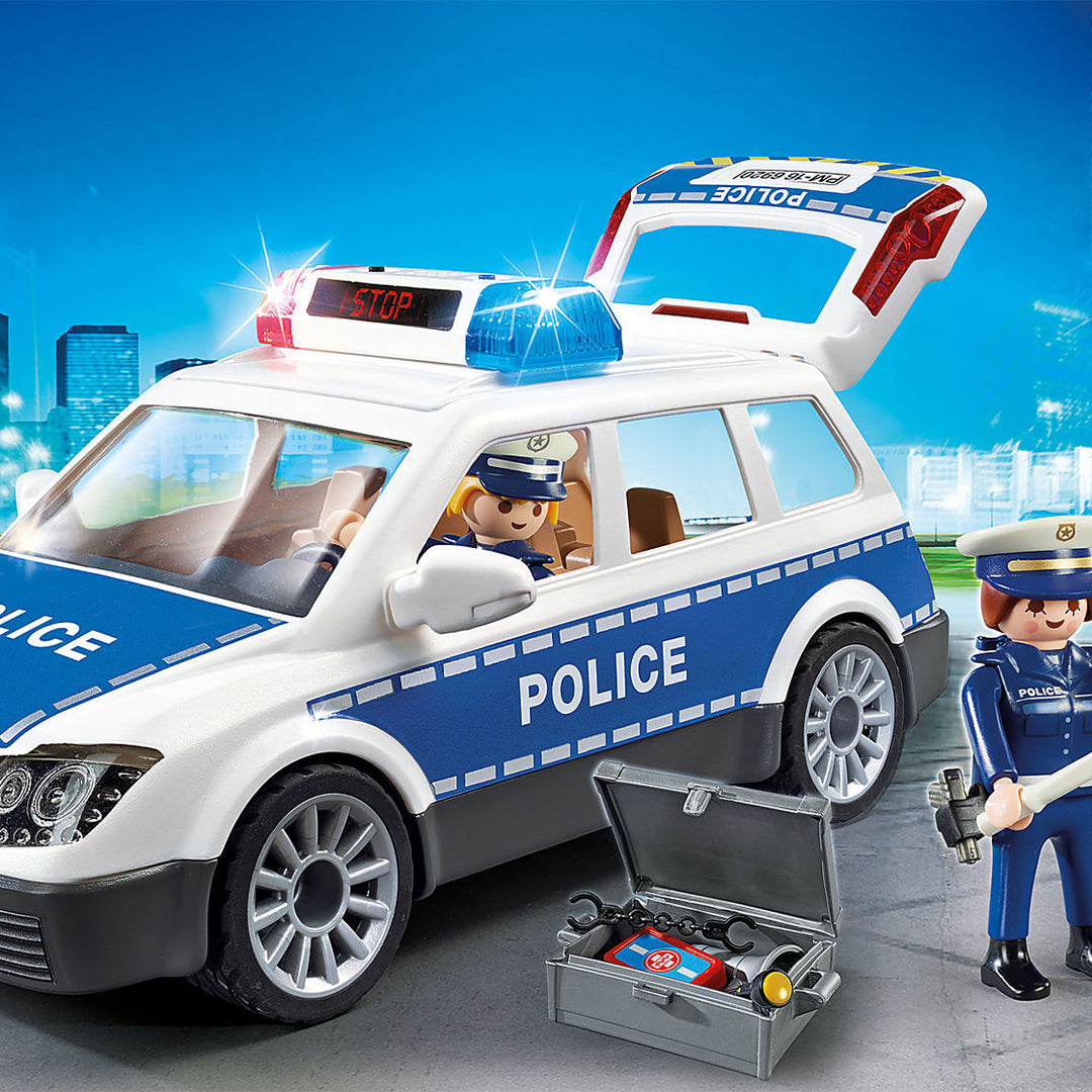 PLAYMOBIL 6920 Squad Car with Lights and Sound ToppingsKids