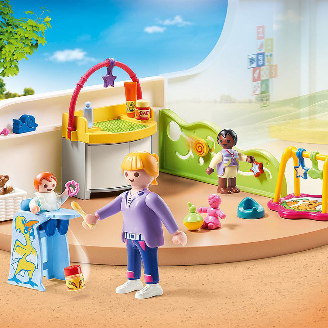 Playmobile CITY LIFE RAINBOW DAYCARE 180 pcs #70280 NEW (822TT49)