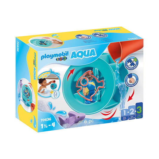 1.2.3 Series - 70636 Water Wheel with Baby Shark