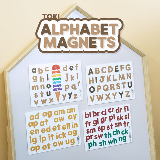 TOKI Alphabet Magnets