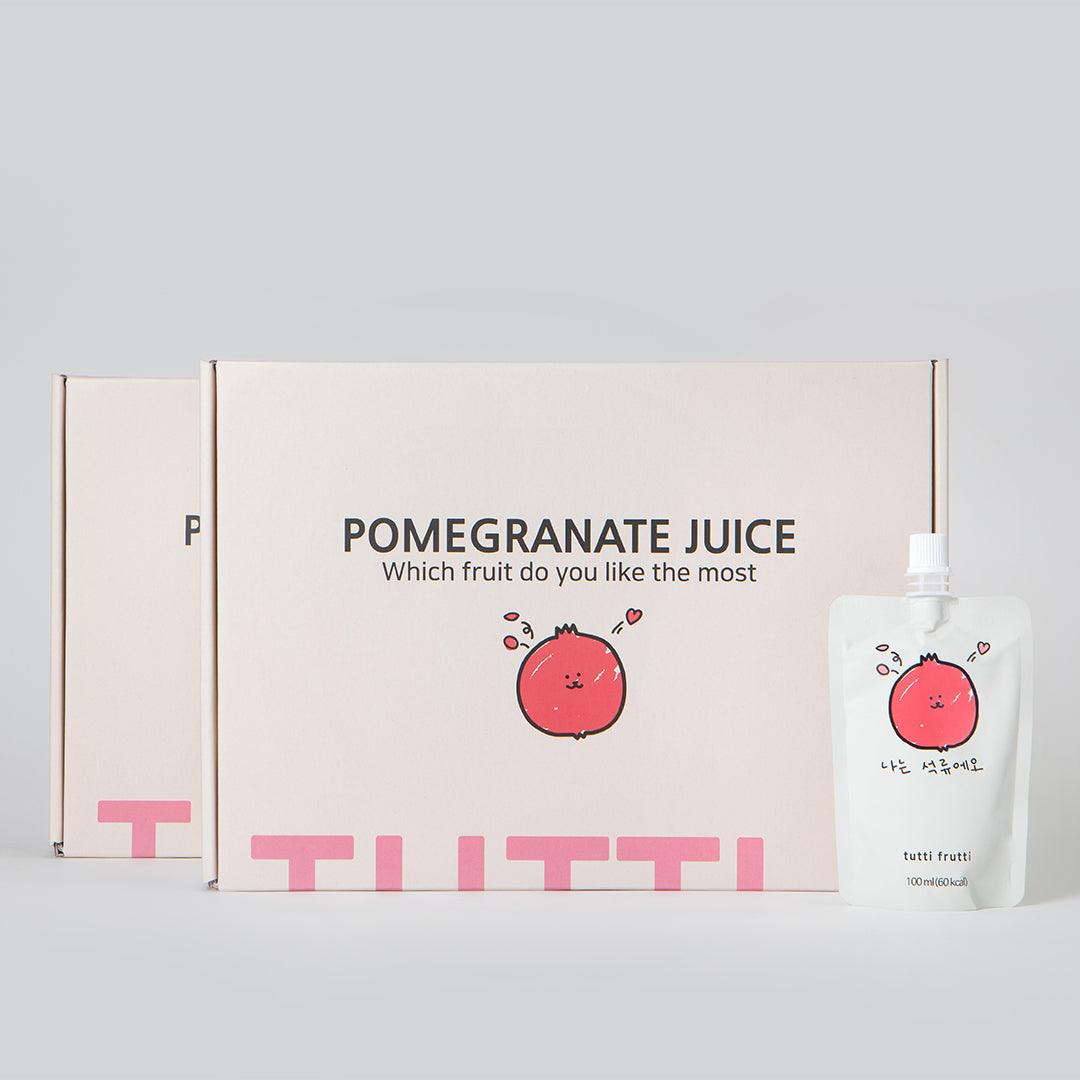 Tutti Frutti - I Am Pomegranate (100ml x 30pack) - ToppingsKids