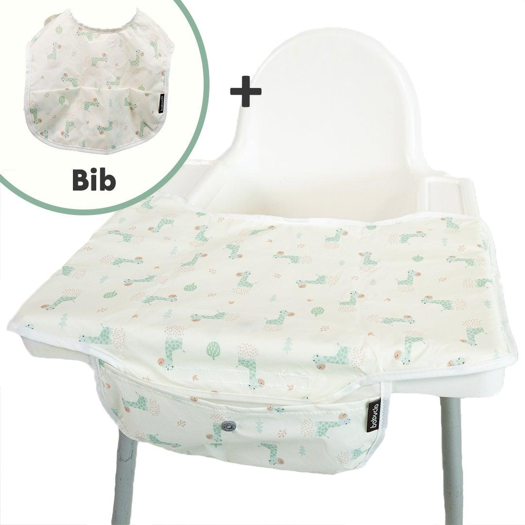 To-Go Highchair Cover and Bib - ToppingsKids