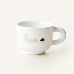 WARMGREY TAIL - Tube Milk Cup - ToppingsKids