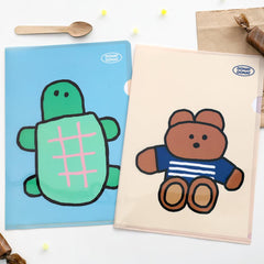 ROMANE - L-shape Folder (2 pcs) - ToppingsKids