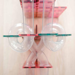 Connetix - 80 pc Pastel Ball Run Expansion Pack - ToppingsKids