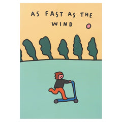 A3 Poster - Kick Scooter - ToppingsKids