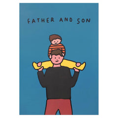 A3 Poster - Piggy Back (Son) - ToppingsKids