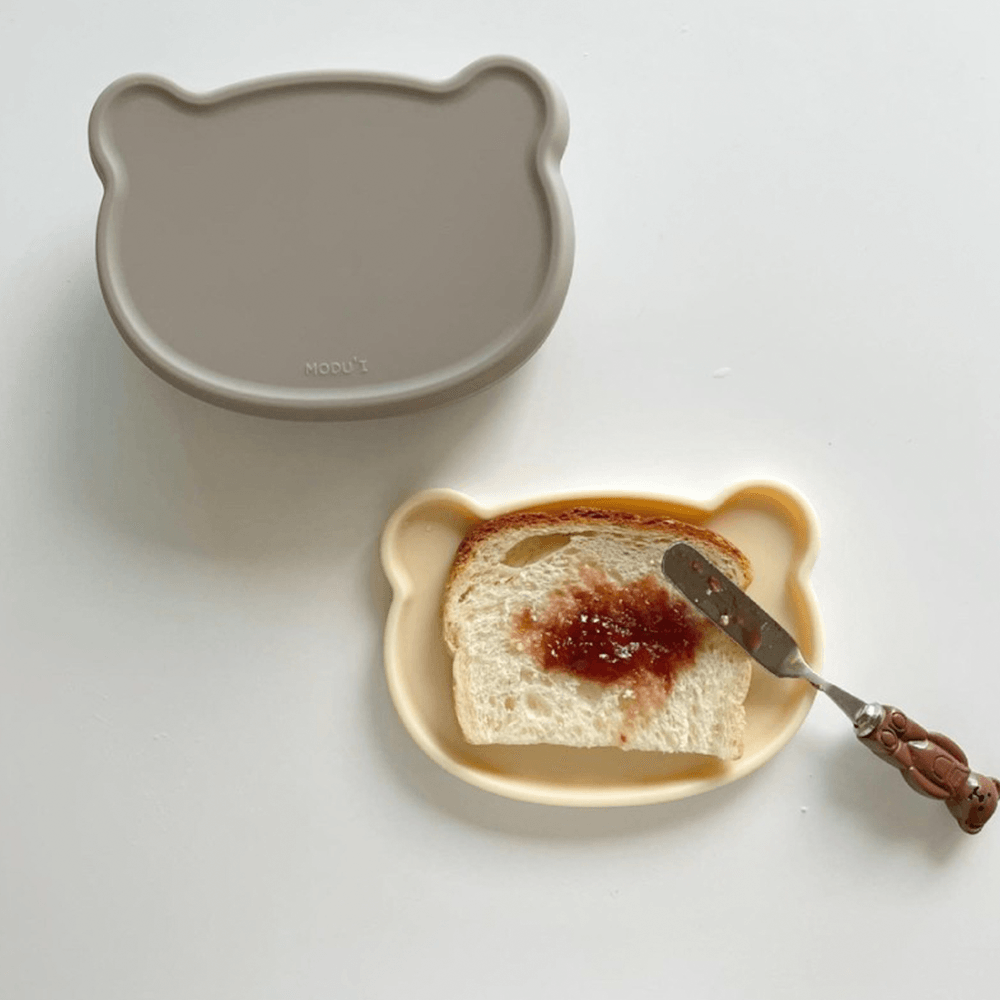 MODU'I - Bear Snack Bowl Lid - ToppingsKids