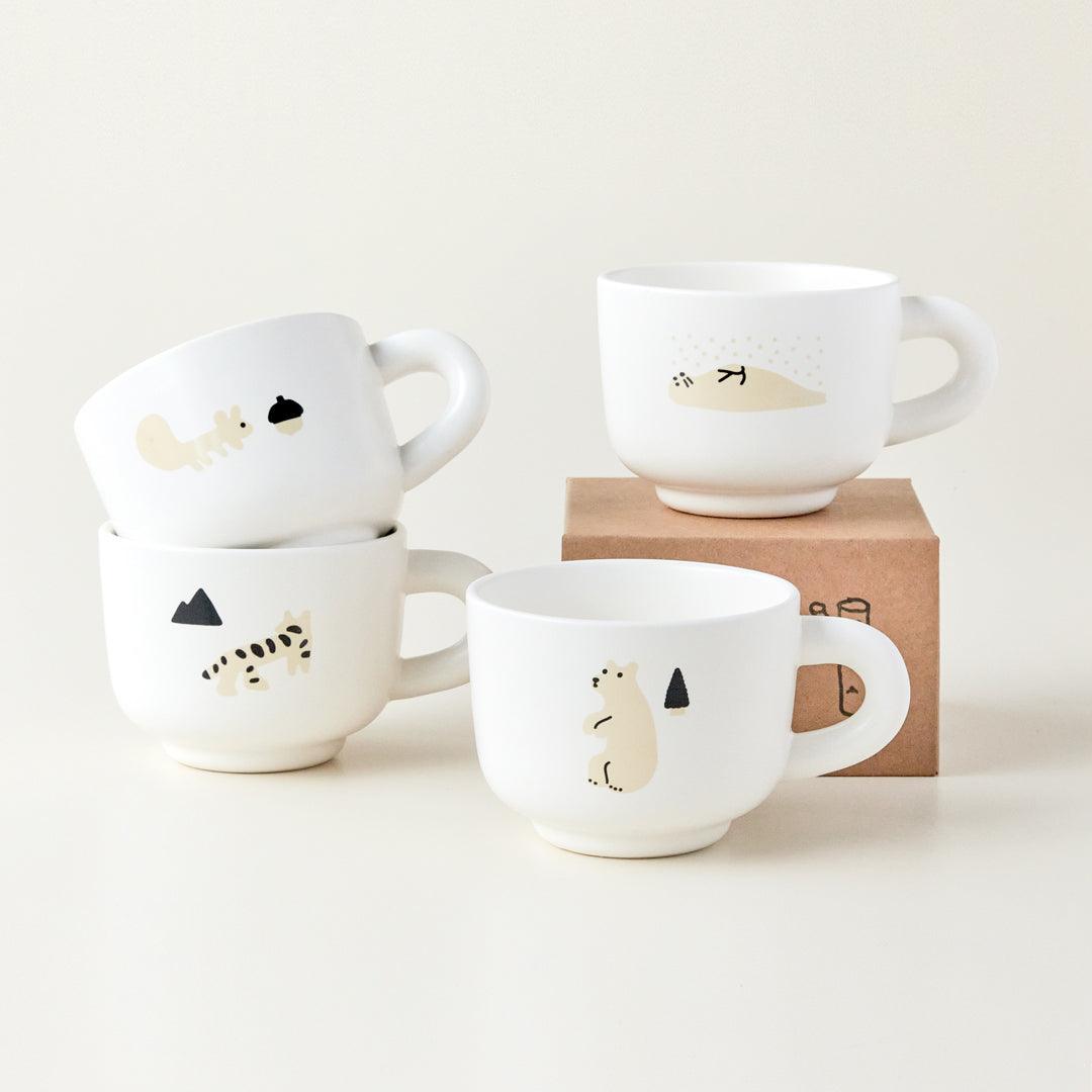 WARMGREY TAIL - Tube Milk Cup - ToppingsKids