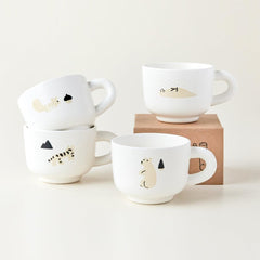 WARMGREY TAIL - Tube Milk Cup - ToppingsKids