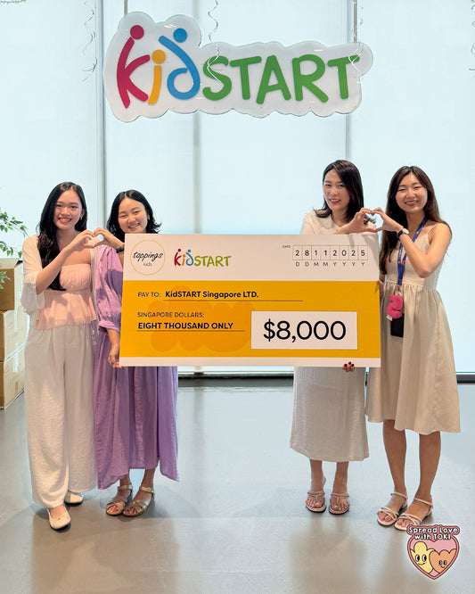 ToppingsKids 8th Anniversary with KidSTART 🥳