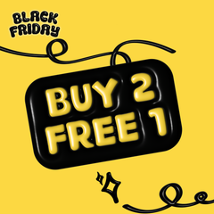 BLACK FRIDAY - BUY 2, GET 1 FREE!