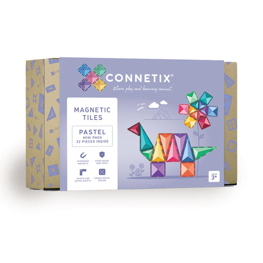 Connetix - 32 Piece Pastel Mini Pack