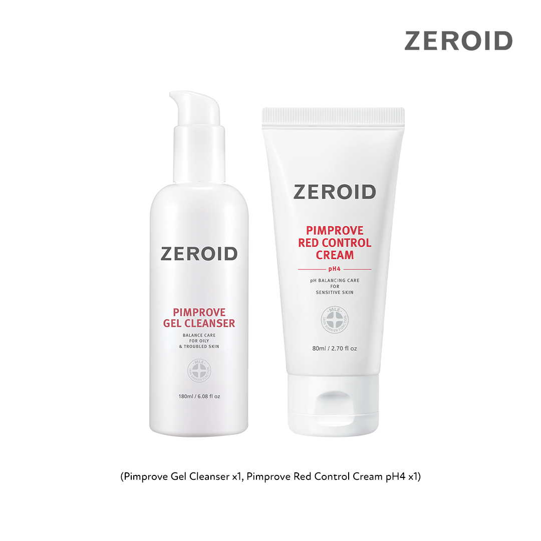ZEROID - Pimprove Cleanser + Cream Bundle