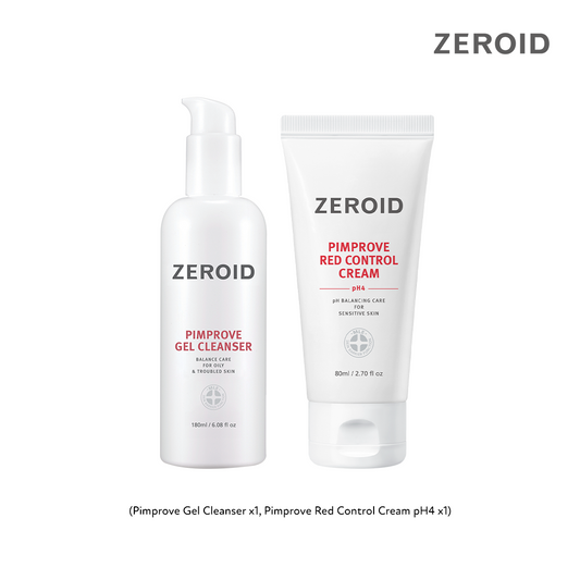 ZEROID - Pimprove Cleanser + Cream Bundle