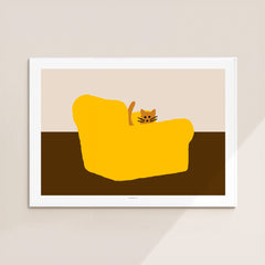WARMGREY TAIL - Paper Poster (Rectangular)