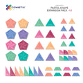 Connetix - 48 Piece Pastel Shape Expansion Pack