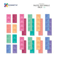 Connetix - 24 Piece Pastel Rectangle Pack