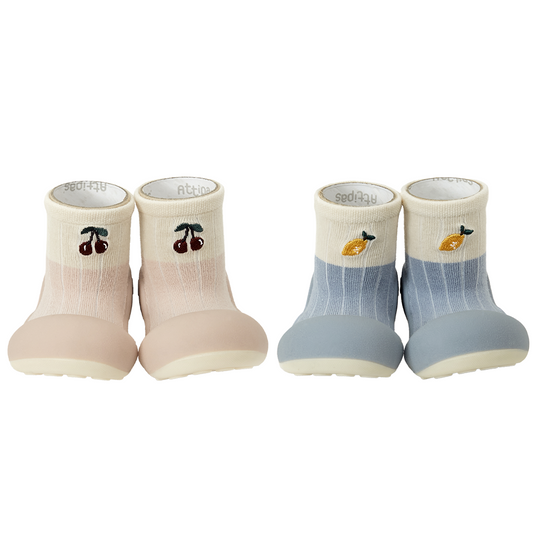 Attipas - Baby Shoes (Cherry & Lemon)