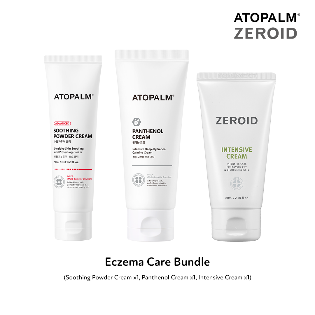 ATOPALM & ZEROID - Eczema Care Bundle (5% off applied!)