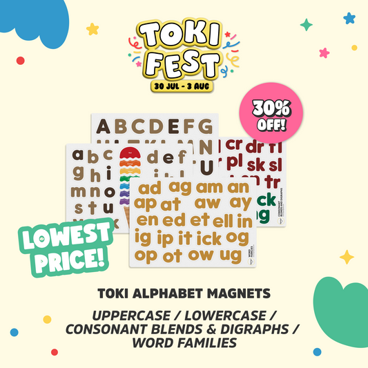 TOKI Alphabet Magnets
