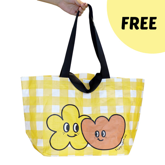 [BABY FAIR FREEBIE] TOKI Shopping Bag (Matte/Glossy)