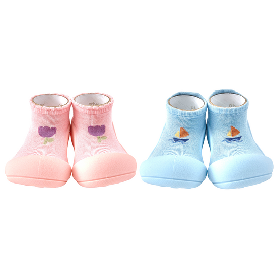 Attipas - Baby Shoes (Tulip & Yacht)