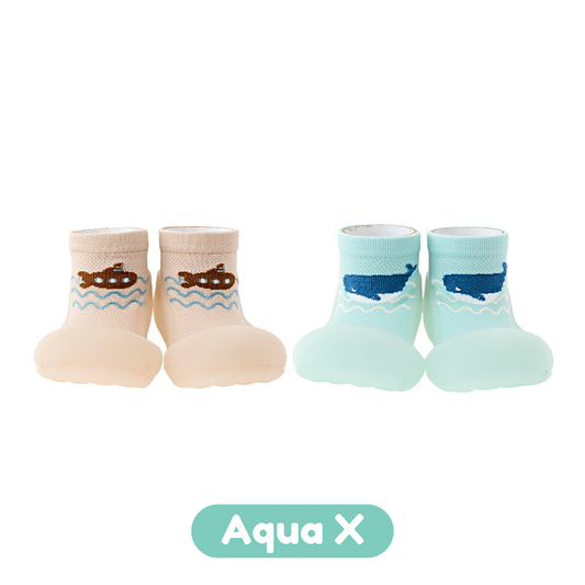 Submarine & Whale (Baby Shoes)