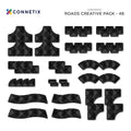 Connetix - 48 Piece Road Creative Pack