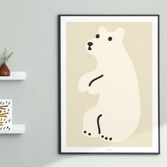 WARMGREY TAIL - Paper Poster (Rectangular)