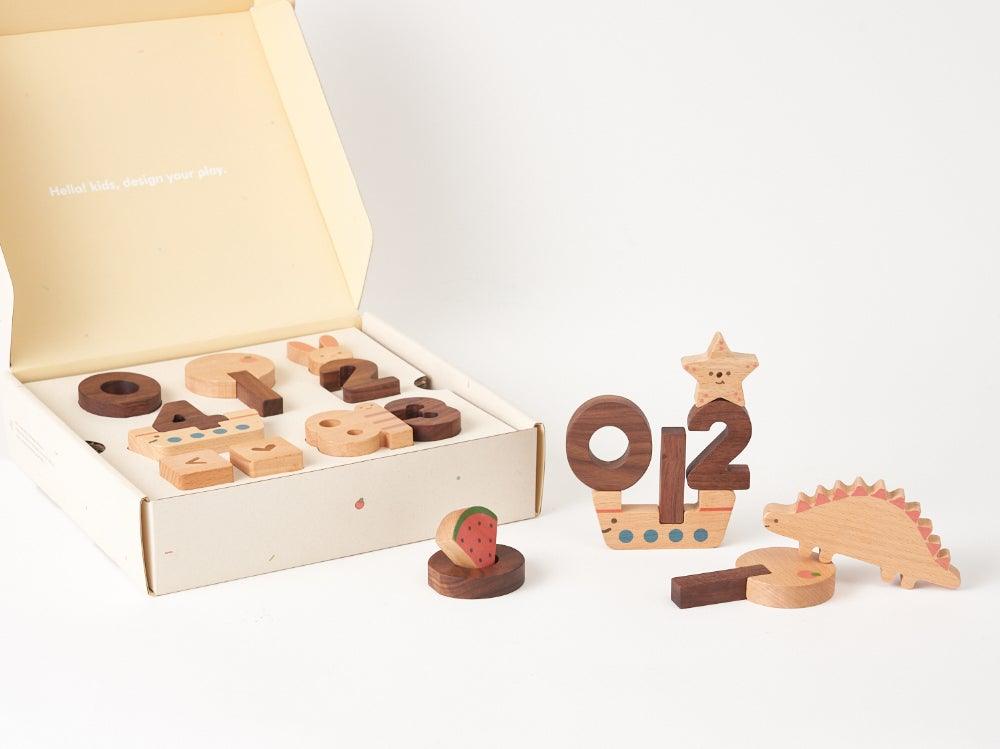 Oioiooi alphabet hot sale block set