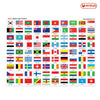 Magnetic World Flags (English) - ToppingsKids