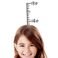 Growth chart sticker – Simple (150cm/180cm) - ToppingsKids