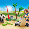 PLAYMOBIL - 70105 Panda Caretaker Carry Case