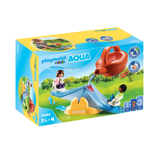 PLAYMOBIL 1.2.3 - 70269 Water Seesaw with Watering Can