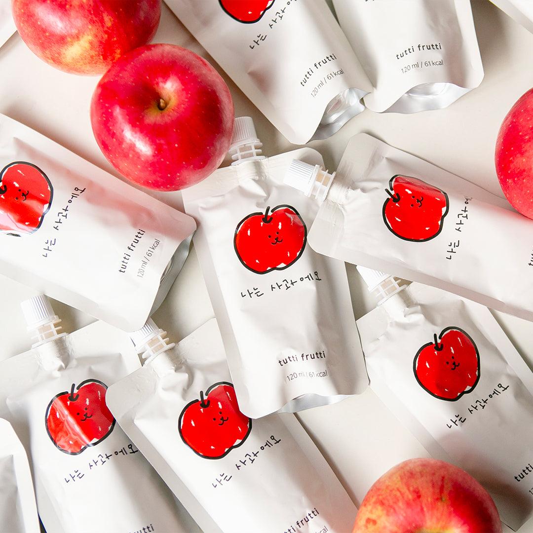 Tutti Frutti - I Am Apple (120ml x 30pack) - ToppingsKids