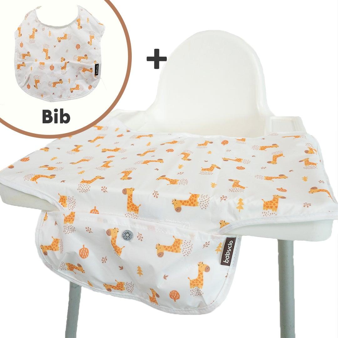 To-Go Highchair Cover and Bib - ToppingsKids