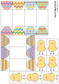 Printable Materials (Easter Egg & Chick) - ToppingsKids