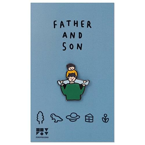 Pin Badge – Father and Son - ToppingsKids