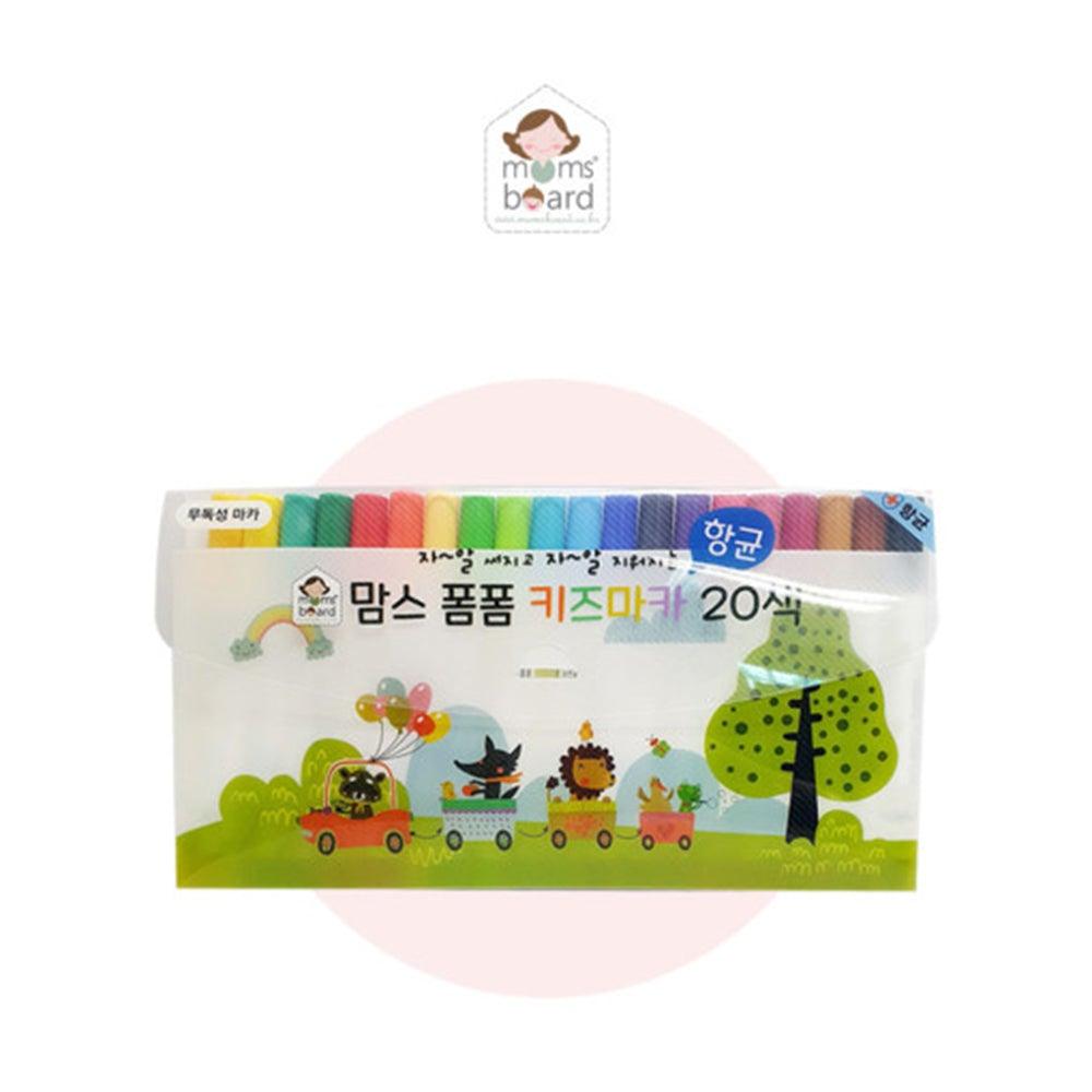 Mom's Kids Marker - 20 Colours - ToppingsKids