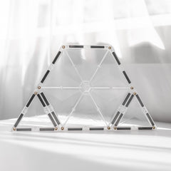 Connetix - 34 pc Clear Pack - ToppingsKids