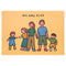 A3 Poster – Family of Five - ToppingsKids