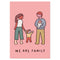 A3 Poster - Family of Four 1 - ToppingsKids